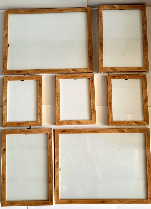 قاب عکس pvc در رنگ های مختلف،پک ۷عددی